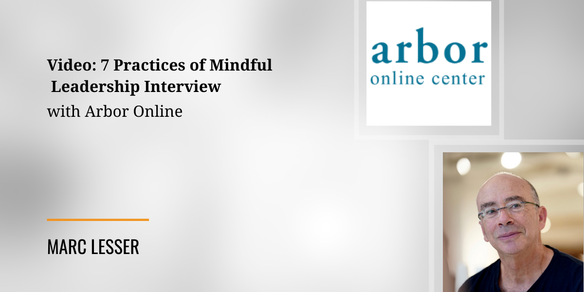 Video: 7 Practices of a Mindful Leader Interview with Arbor Online