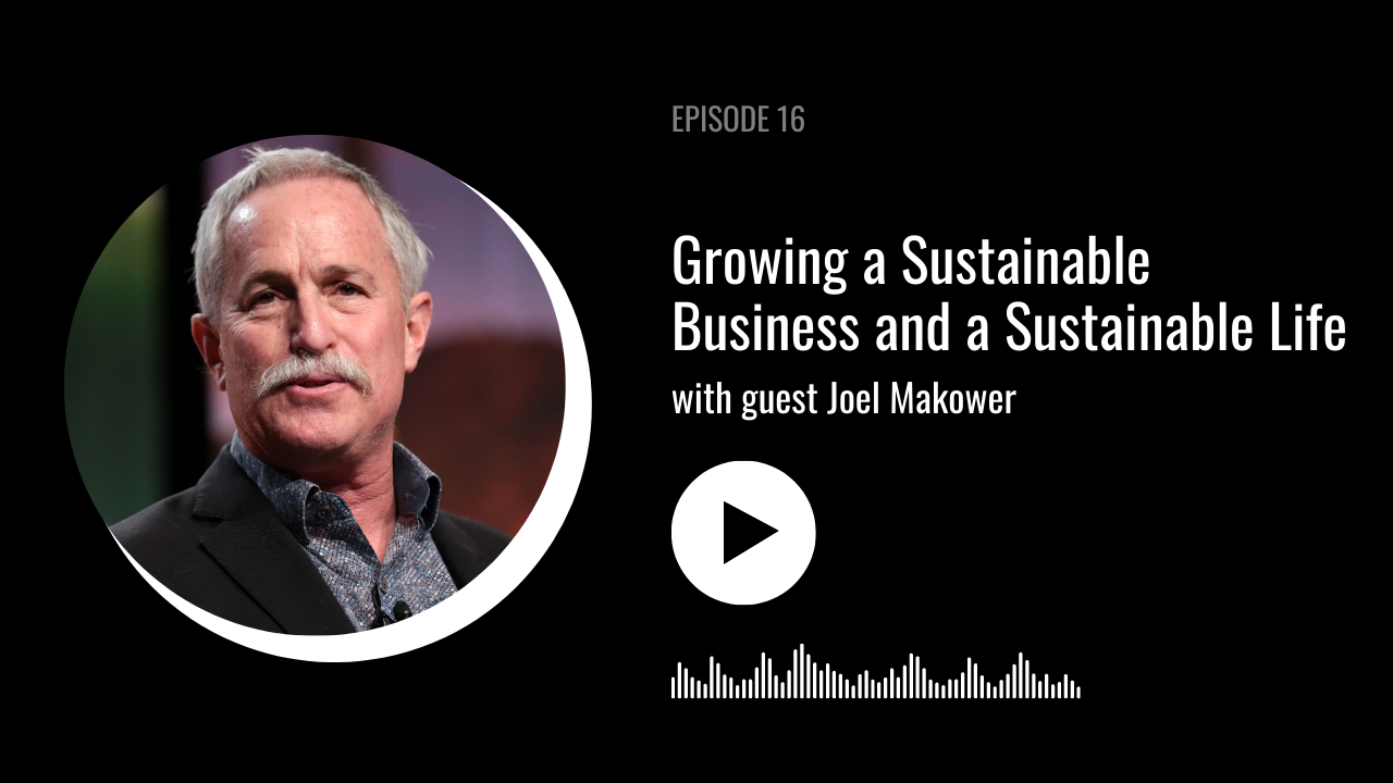 Growing a Sustainable Business and a Sustainable Life with Joel Makower