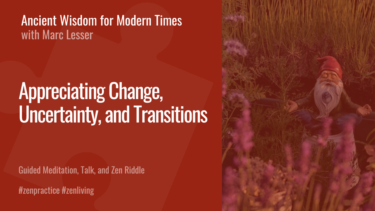 Appreciating Change, Uncertainty, and Transitions